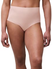 Chantelle Natural Defi Smoothing Seamless High Waisted Briefs - Image 1 of 6