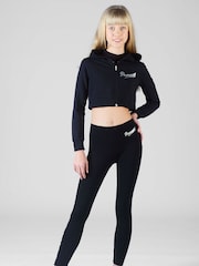 Pineapple Black Dance Diamanté Leggings - Image 2 of 5
