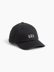 Negro - Gorra de béisbol con logotipo de Gap - Imagen 1 de 2
