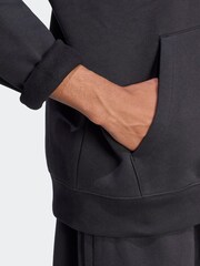 adidas Originals Black Trefoil Essentials Loose Hoodie - Image 4 of 6