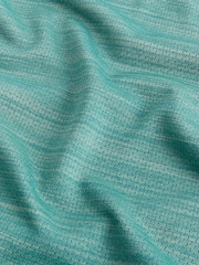 Teal Blue Active Mesh Golf Polo Shirt - Image 8 of 8