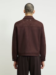River Island Brown Suedette Jacket - Image 2 of 4