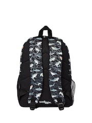 Smiggle Grey Drift Classic Backpack - Image 3 of 4