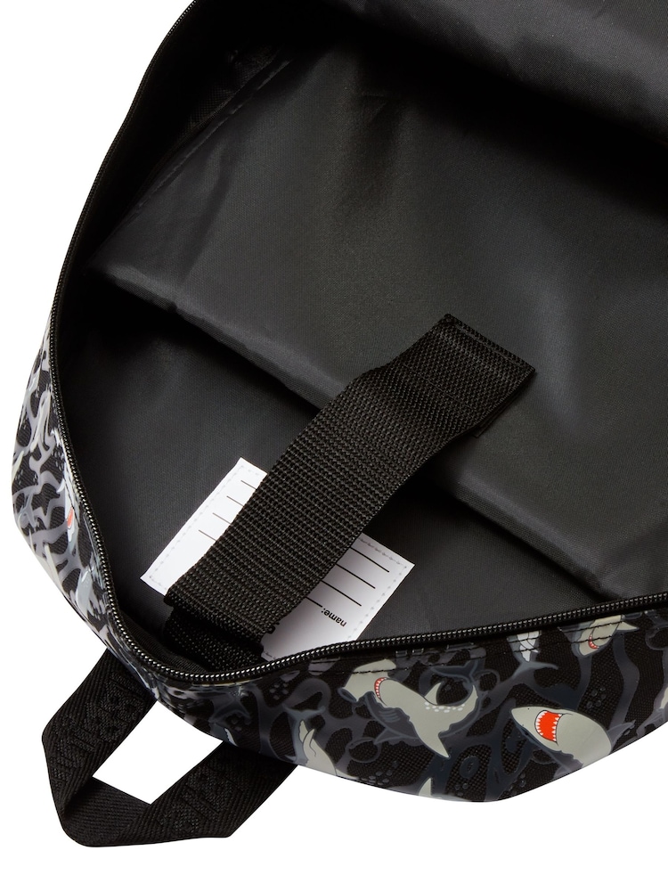 Smiggle Grey Drift Classic Backpack - Image 4 of 4