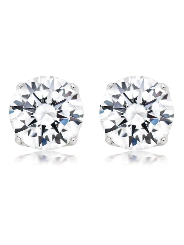 Beaverbrooks Cubic Zirconia Stud Earrings - Image 2 of 5