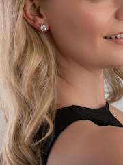 Beaverbrooks Cubic Zirconia Stud Earrings - Image 5 of 5