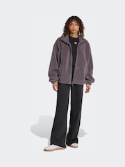 adidas Originals Black Essentials Wide Leg Trousers - Image 3 of 6
