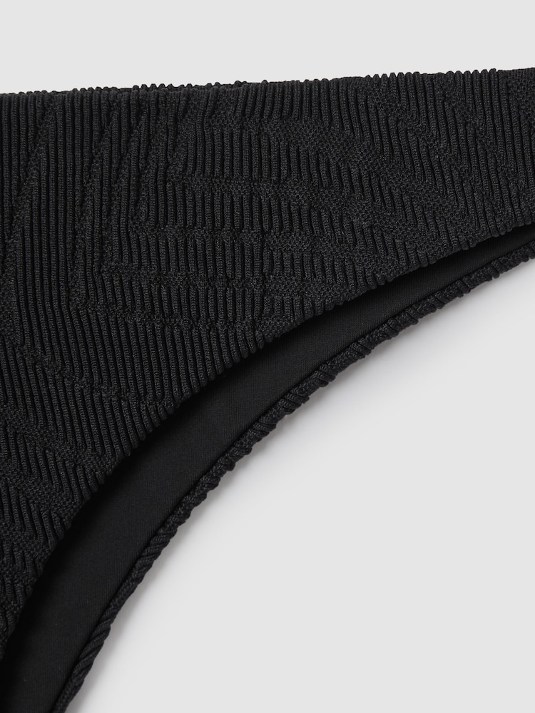 Черный - FELLA Low Rise Bikini Bottoms - Image 2 of 2