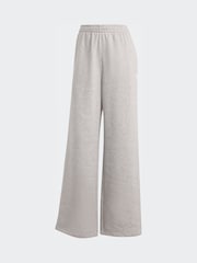 adidas Originals Grey Essentials Wide Leg Trousers Fleece - Image 6 of 7