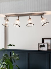 Brushed Chrome Gloucester Spot 4 Light Ceiling - Image 1 of 8