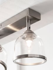 Brushed Chrome Gloucester Spot 4 Light Ceiling - Image 3 of 8