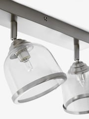 Brushed Chrome Gloucester Spot 4 Light Ceiling - Image 5 of 8