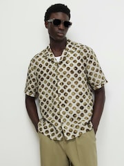 River Island prickig skjorta med Vanlig passform - Bild 1 av 4