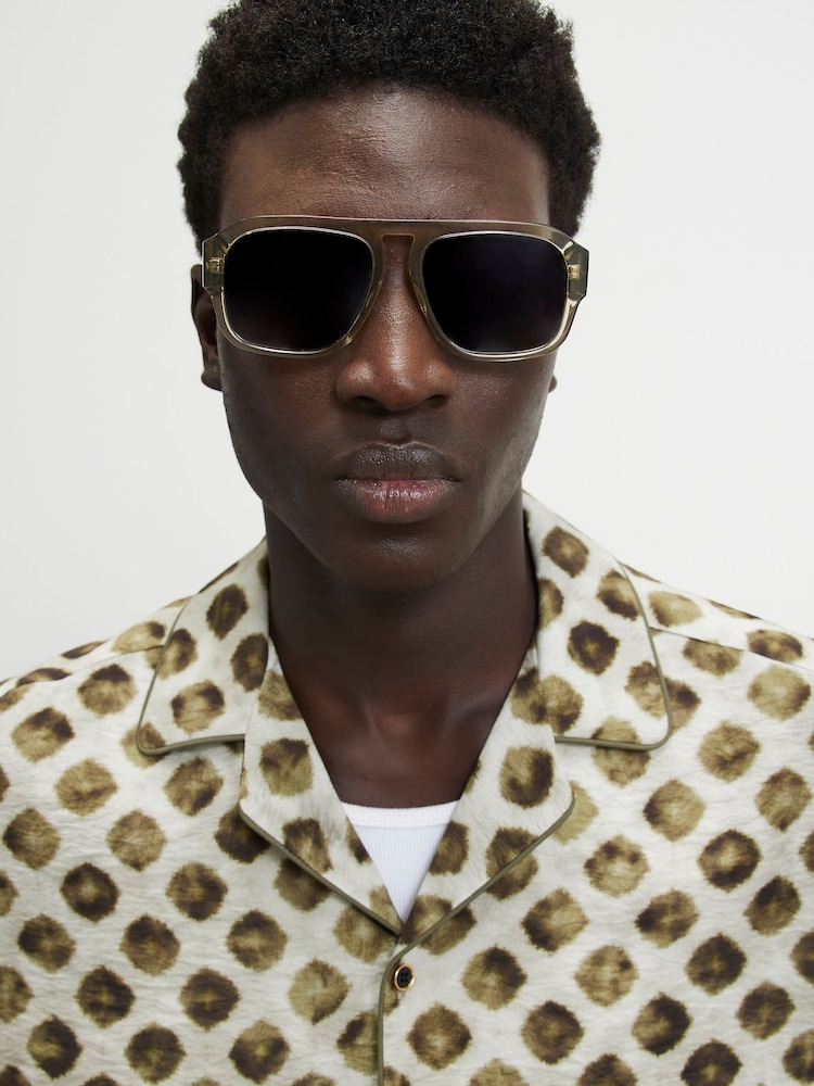 River Island prickig skjorta med Vanlig passform - Bild 4 av 4