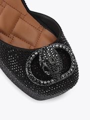 Kurt Geiger London Black Chelsea Closed Platform Sandals - Image 4 of 4