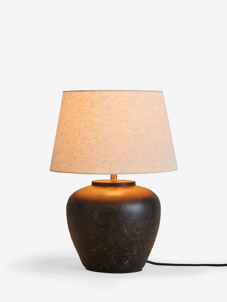 Black Lydford Small Table Lamp - Image 6 of 6