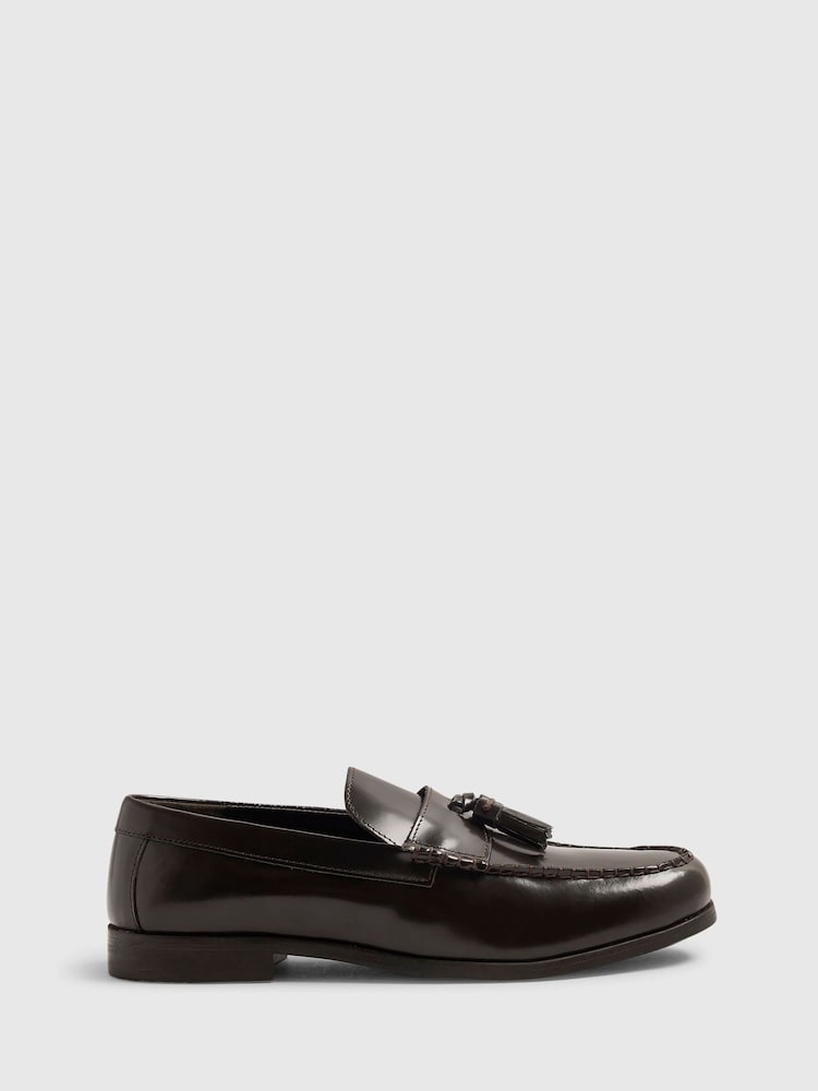 River Island Leather Tassel Loafers - Bild 1 von 5
