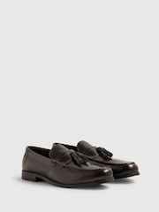 River Island Leather Tassel Loafers - Bild 2 von 5