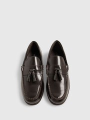 River Island Leather Tassel Loafers - Bild 4 von 5