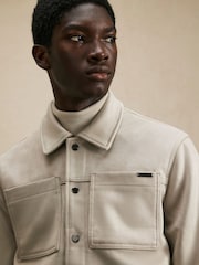 River Island Natural Suedette Jacket - Image 3 of 4