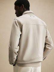 River Island Natural Suedette Jacket - Image 4 of 4