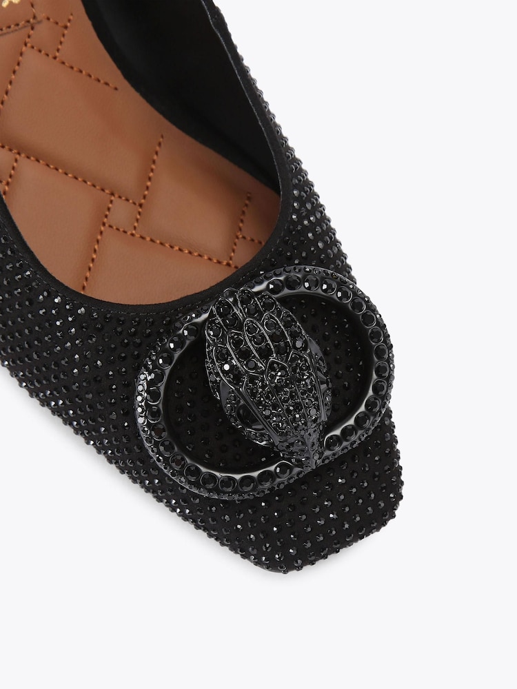 Kurt Geiger London Black Chelsea Block Slingback Shoes - Image 5 of 5 Kurt Geiger London Black Chelsea Block Slingback Shoes - Image 5 of 5