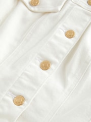 White Fuller Bust Denim Jacket - Image 6 of 6