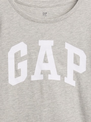 Gap Grey Logo Short Sleeve T-Shirt (4-13yrs) - Image 4 of 4