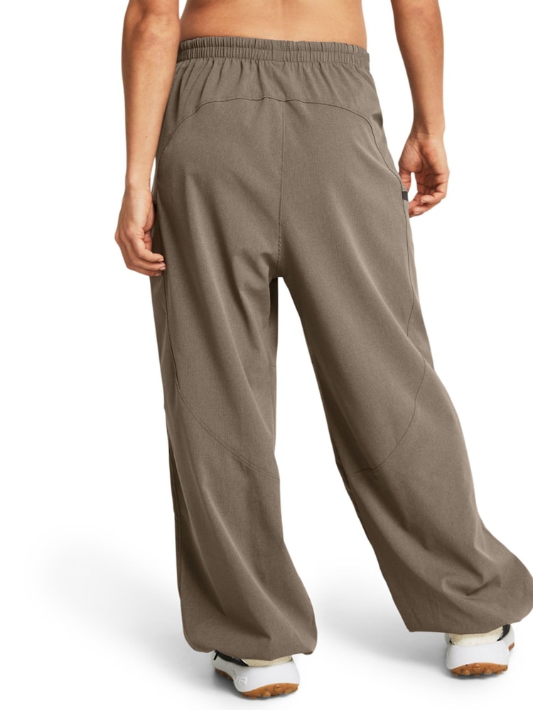 Under Armour Unstoppable Airvent Parachute Brown Joggers - Image 2 of 7