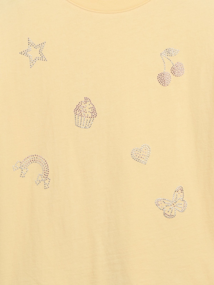 Gap Yellow Oversized Graphic T-Shirt (4-13yrs) - Image 3 of 3 Gap Yellow Oversized Graphic T-Shirt (4-13yrs) - Image 3 of 3