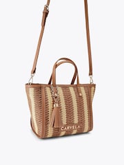 Carvela Nude Minori Mini Tote Bag - Image 3 of 5