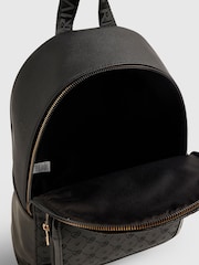 River Island Black Embossed Bow Backpack - Image 5 of 5
