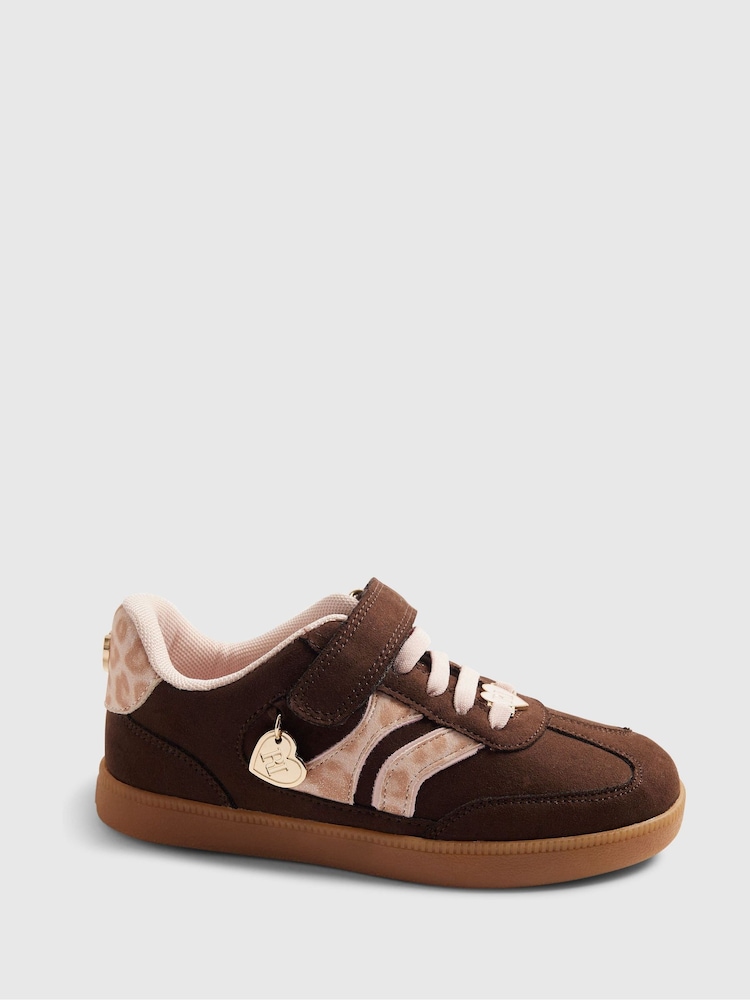 River Island Brown Velcro Trainers - Image 2 of 5 River Island Brown Velcro Trainers - Image 2 of 5