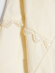 River Island Cream Lace Funnel Bomber Jacket - Image 3 of 3