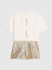 River Island Rusetti t-paita ja shortit -monipakkaus - Kuva 3 / 5