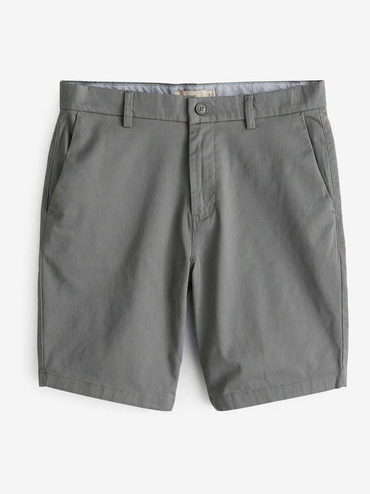 Multi - Ajustement droit - Lot de 4 shorts chino stretch - Image 6 of 12