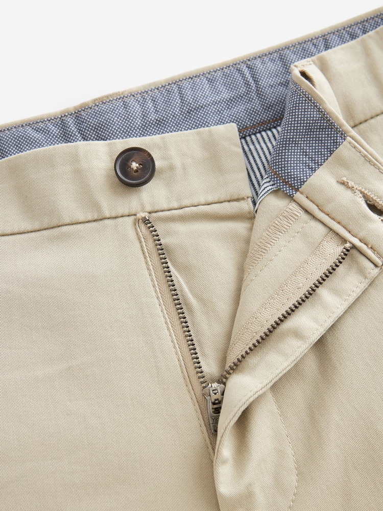 Multi - Ajustement droit - Lot de 4 shorts chino stretch - Image 9 of 12
