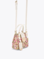 Carvela Pink Maria Micro Flower Bag - Image 3 of 5