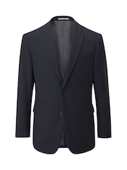 Skopes Dark Navy Blue Tailored Fit Madrid Suit: Jacket - Image 5 of 5