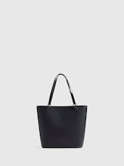 Μαύρο - River Island τσάντα με ανάγλυφο τόξο - Εικόνα 2 του 5