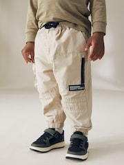 Ecru Cream Multipocket Cargo Trousers (3mths-7yrs) - Image 1 of 6