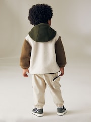 Ecru Cream Multipocket Cargo Trousers (3mths-7yrs) - Image 3 of 6