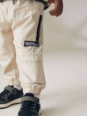 Ecru Cream Multipocket Cargo Trousers (3mths-7yrs) - Image 4 of 6