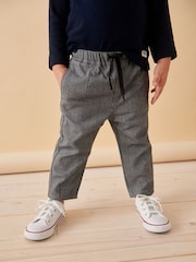 Dogtooth Cosy Pull On Smart Trousers (3mths-7yrs) - Image 2 of 7