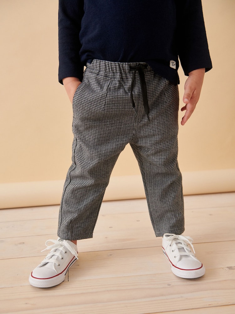 Dogtooth Cosy Pull On Smart Trousers (3mths-7yrs) - Image 2 of 7