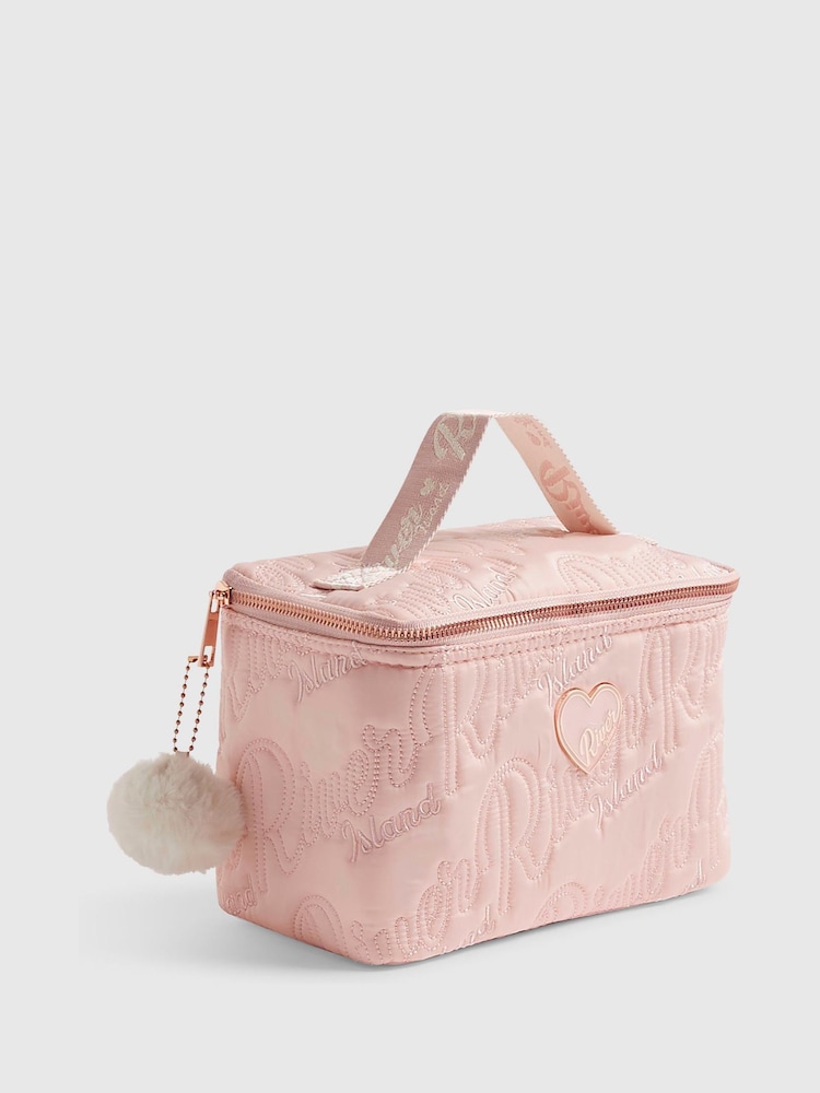 River Island Pink Nylon Script Lunchbox - Image 2 of 5