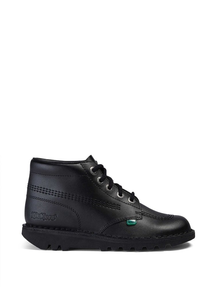 Kickers Black Hi Classic Boots - Image 1 of 8