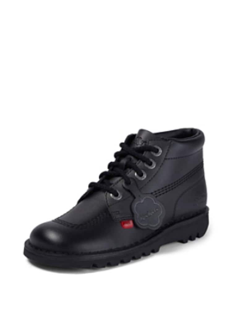 Kickers Black Hi Classic Boots - Image 3 of 8