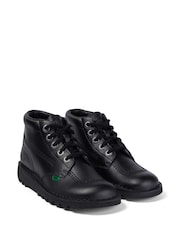 Kickers Black Hi Classic Boots - Image 4 of 8