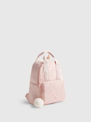 River Island Pink Logo Nylon Backpack - Image 3 of 5